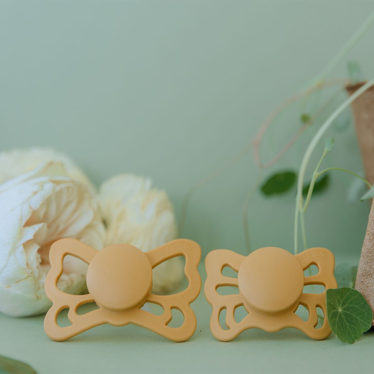 Frigg Pack 2 Chupetes Anat. Silicona Butterfly