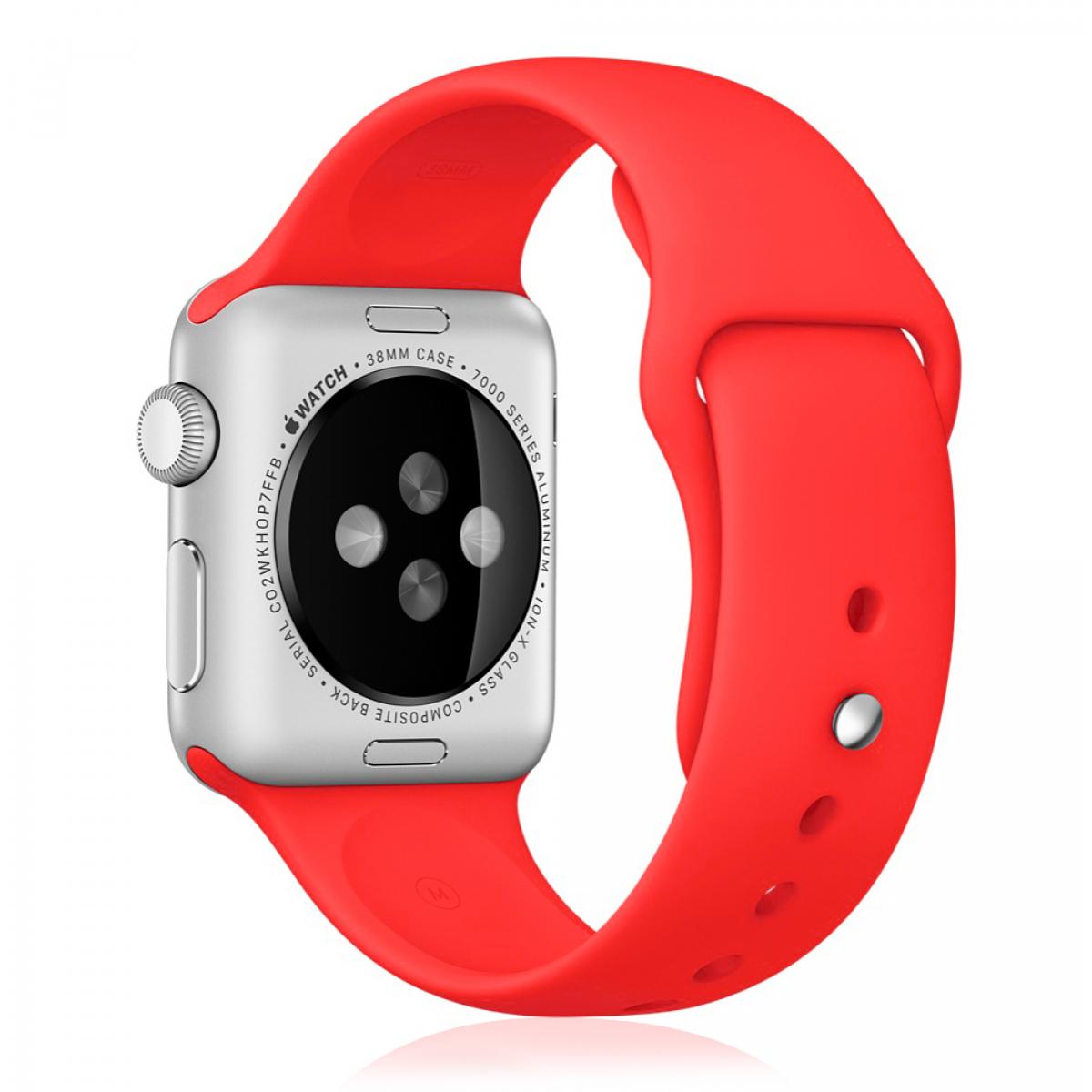 Correa de silicona Compatible con Apple Watch de: 42/44/45/49mm Talla M/L