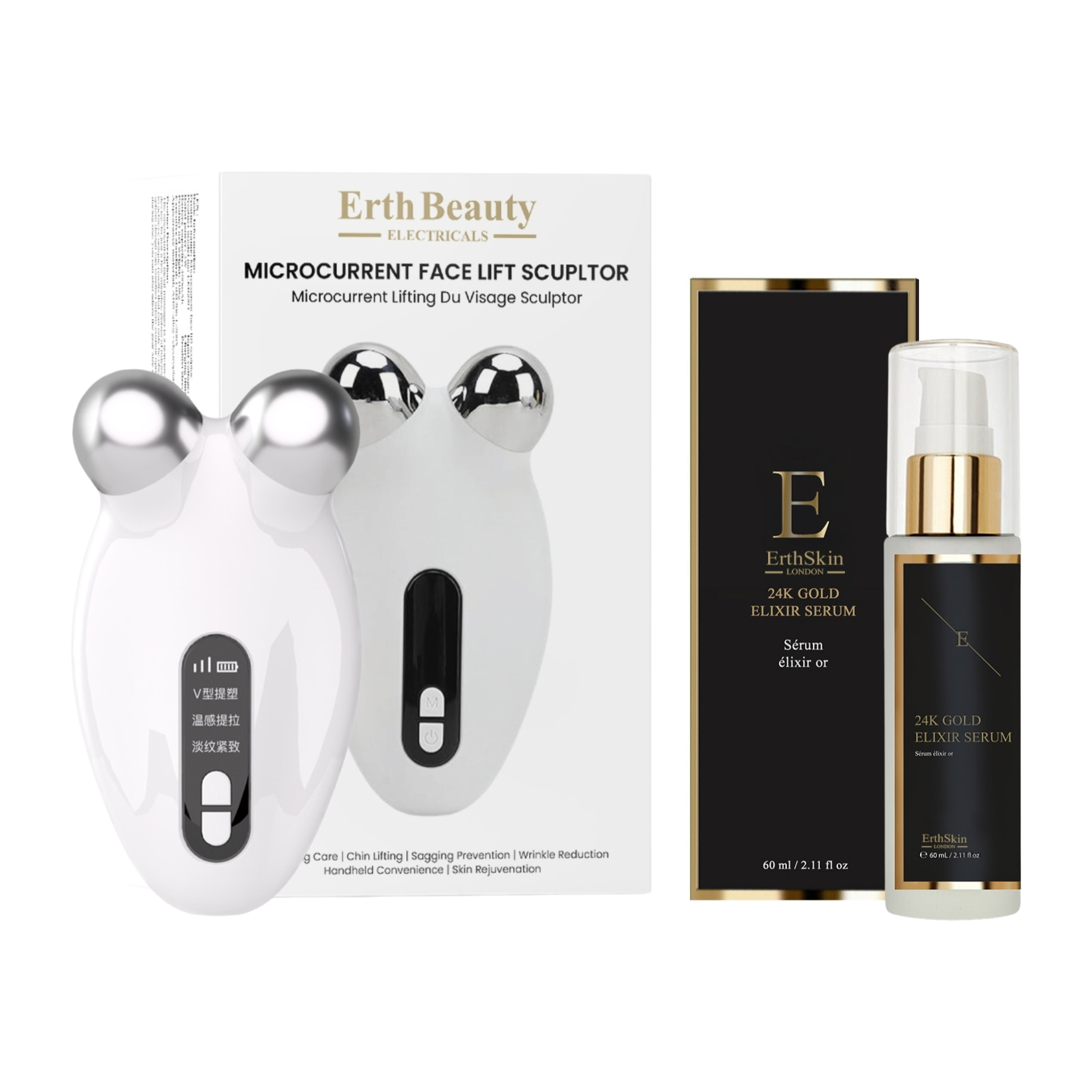 Escultor EMS + Sérum Oro 24K 60 ml
