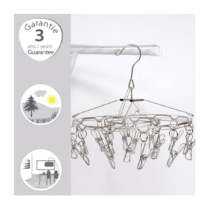Séchoir à  chaussettes Rond en Inox MSV