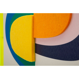 STAMPA SU TELA POP ART C/CORNICE -A- CM 50X3,3X70