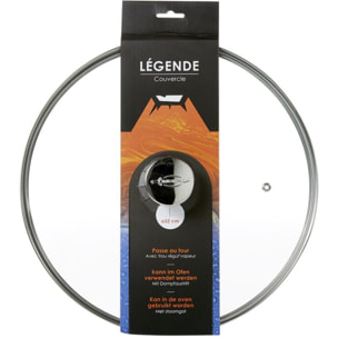 Couvercle universel DURANDAL 32cm Legende Verre