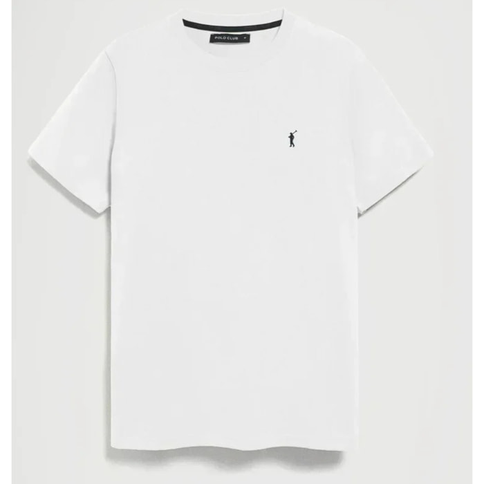 Pack hombre de dos camisetas blanca y azul marino con nuestros icónicos logos Polo Club