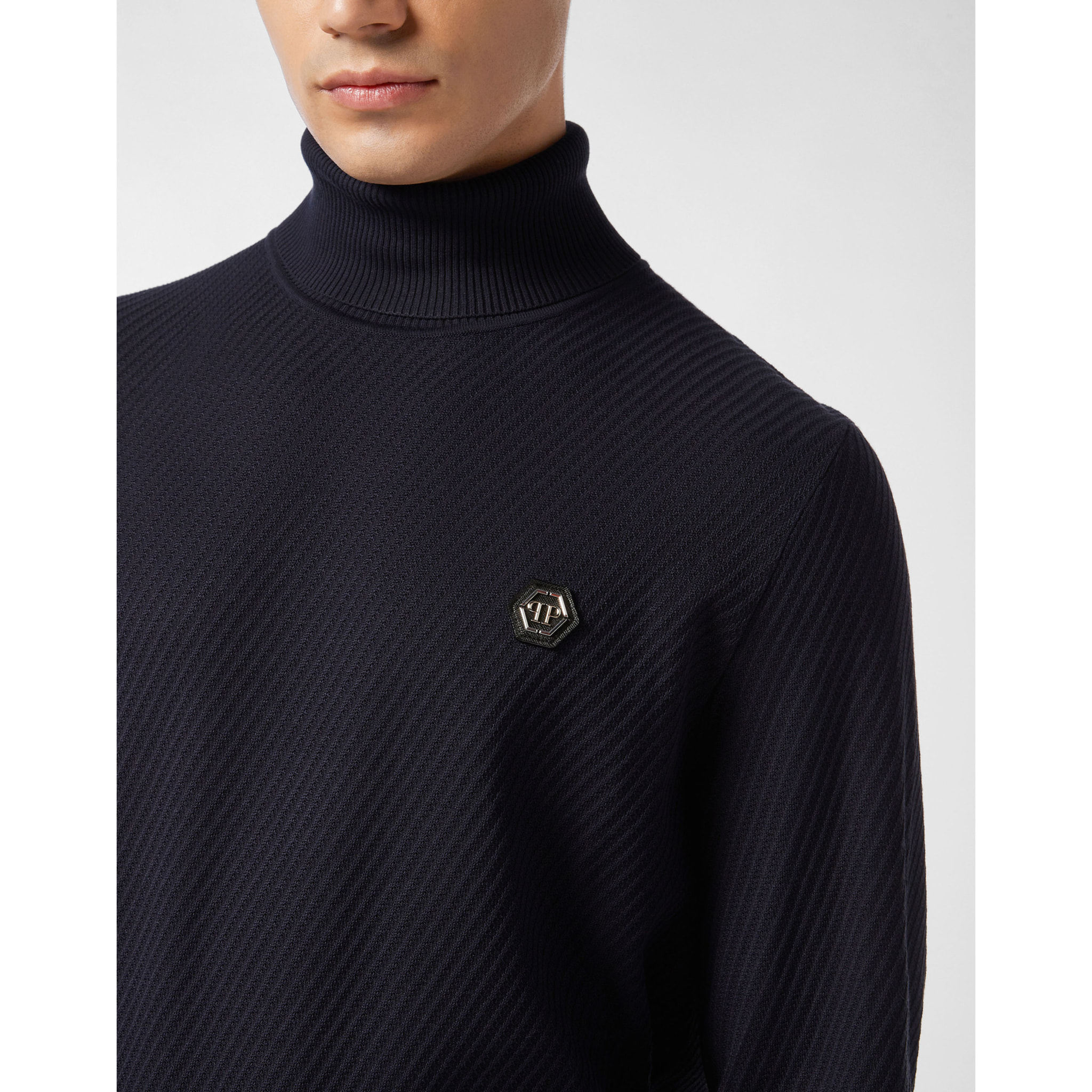 PHILIPP PLEIN Cuello de tortuga Ls LOVE