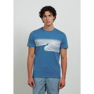 T-SHIRT BLU CHIARO CONBIPEL