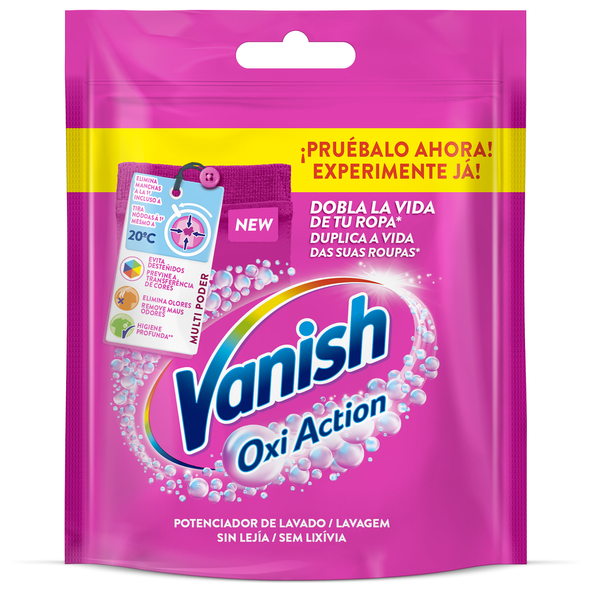 Vanish Oxi Advance Quitamanchas Multiacción Polvo 265gr