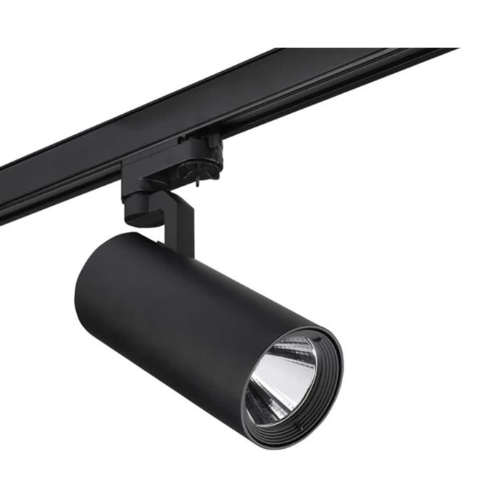 LEDS C4 Proyector Mini Bond Tube 17.4W 4000K Cri 80 Negro 1723Lm