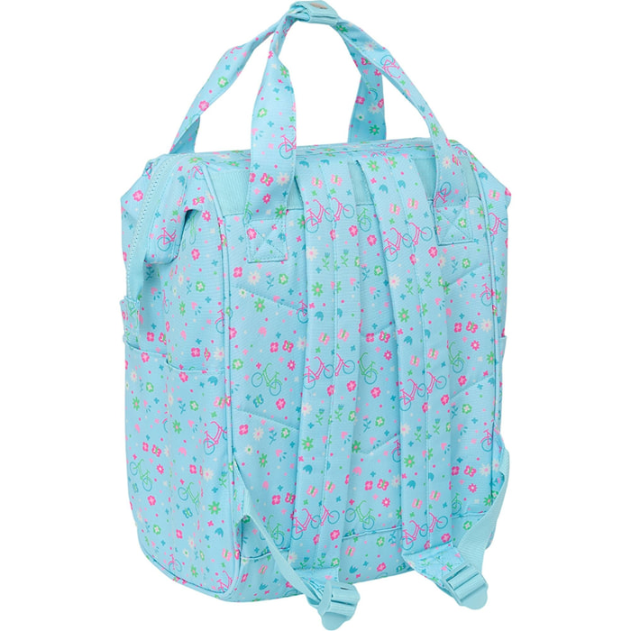 Mochila con asas reci para portatil 13" safta "bicicleta"