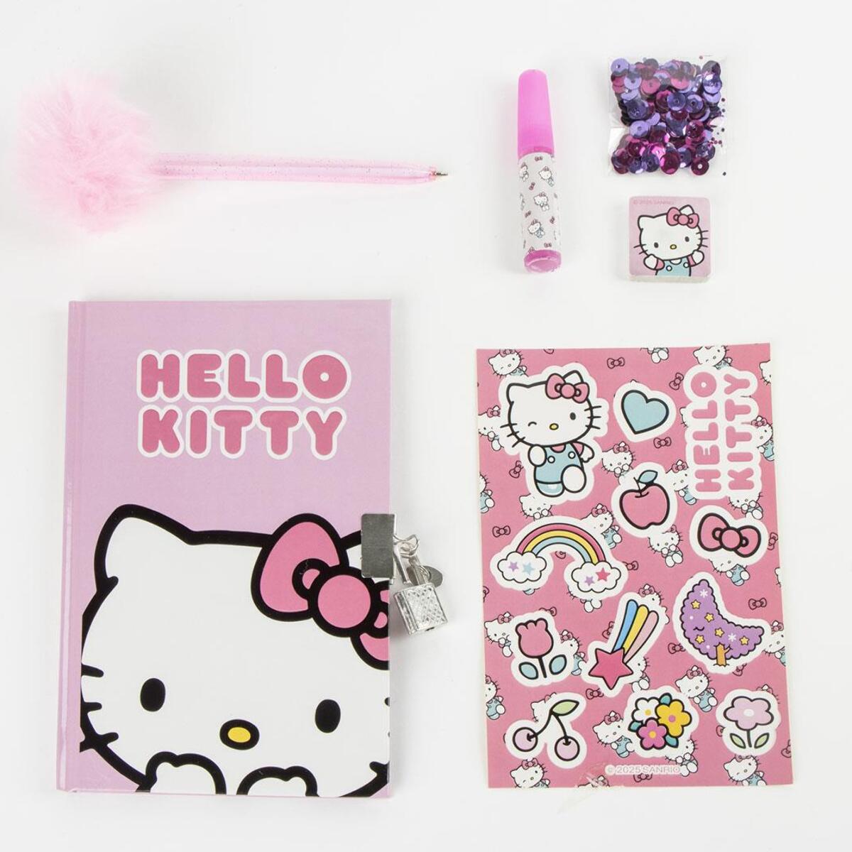 Diario set hello kitty