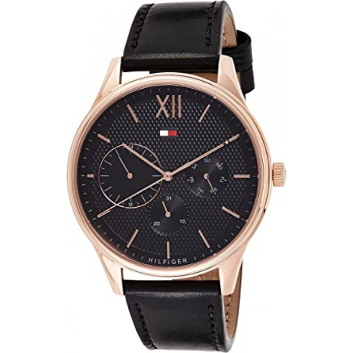 Reloj Tommy Hilfiger 1791419 Hombre Analogico Cuarzo con Correa de Cuero