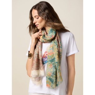 Oltre - Sciarpa fantasia - Verde