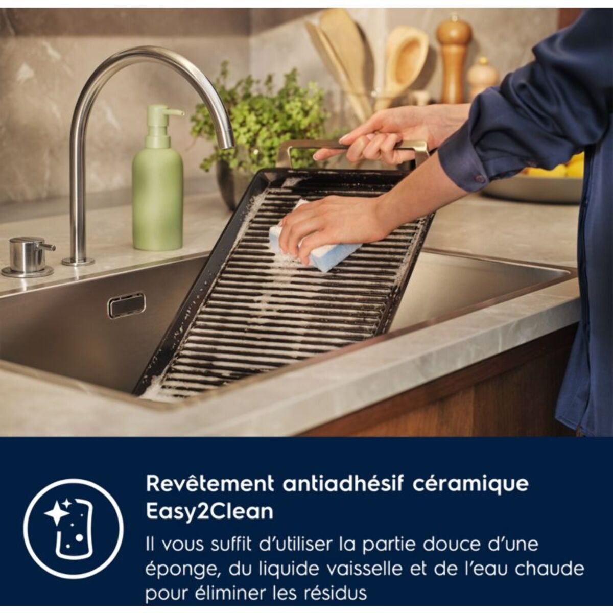 ACCESSOIRE ELECTROLUX Plancha grill pour four et table E9HHPG11