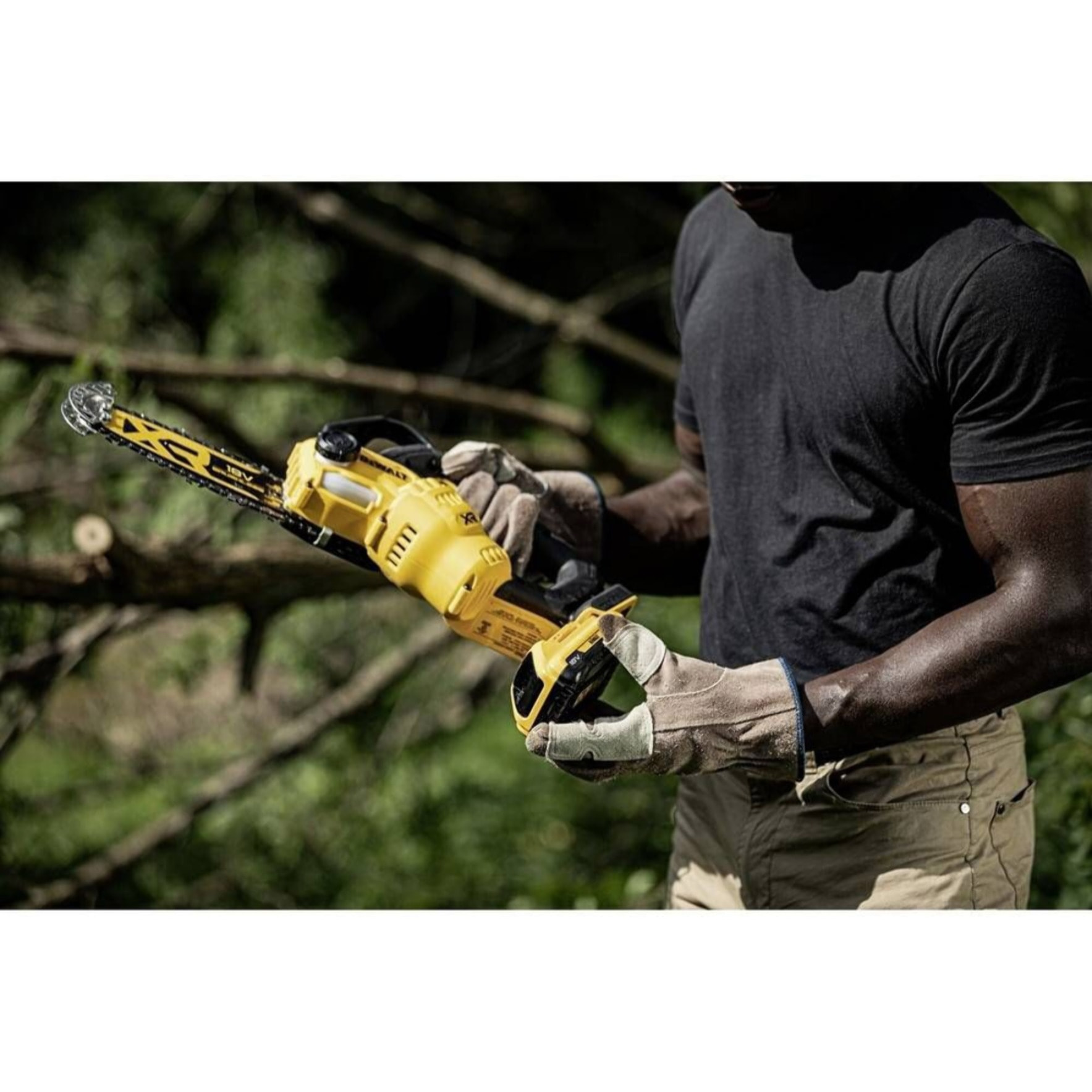Tronçonneuse élagueuse DEWALT XR 18V - Sans batterie, ni chargeur - DCMPS520N-XJ