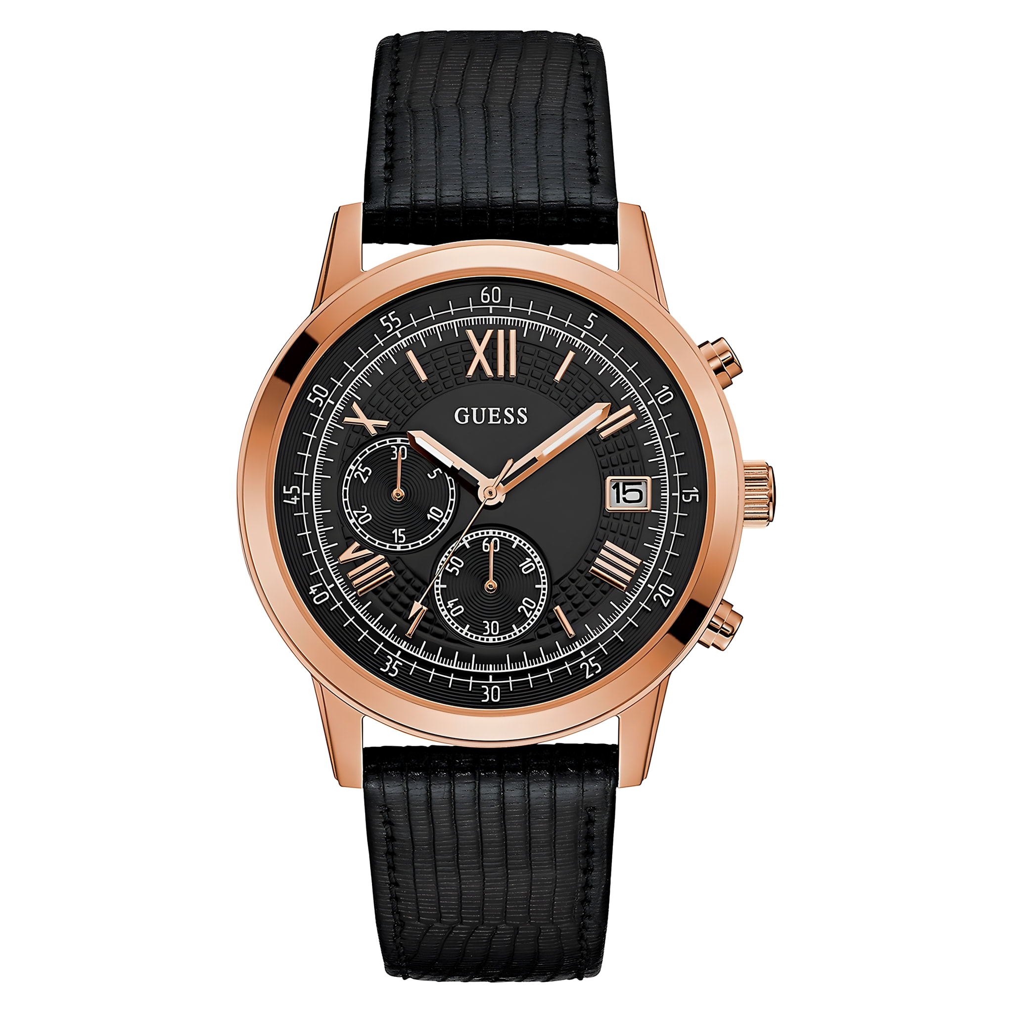 Reloj Guess W1000G4 Hombre Analogico Cuarzo con Correa de Piel