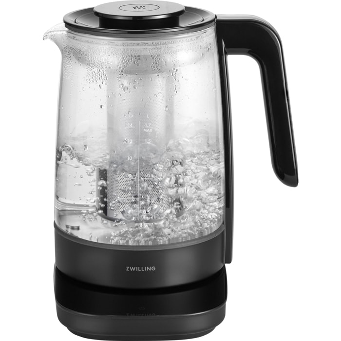 ZWILLING Bouilloire Siffleuse Inox 18/10 1,5 L - Série Plus, Tous Feux Dont Induction, Argent