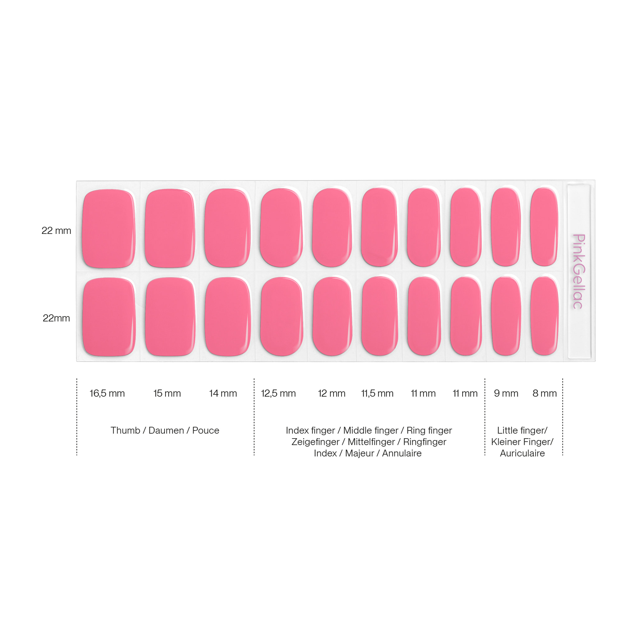 Stickers gel - 0005 Coral Charm