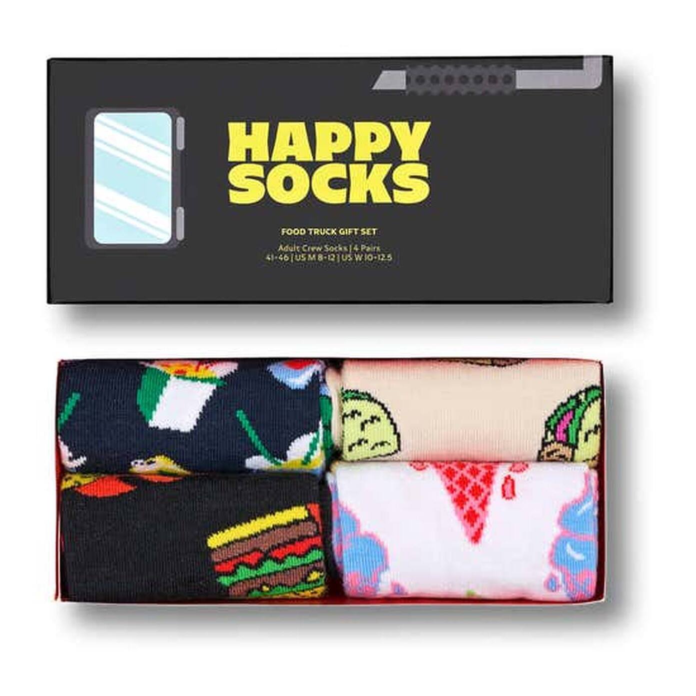 Calcetines 4 pack food truck