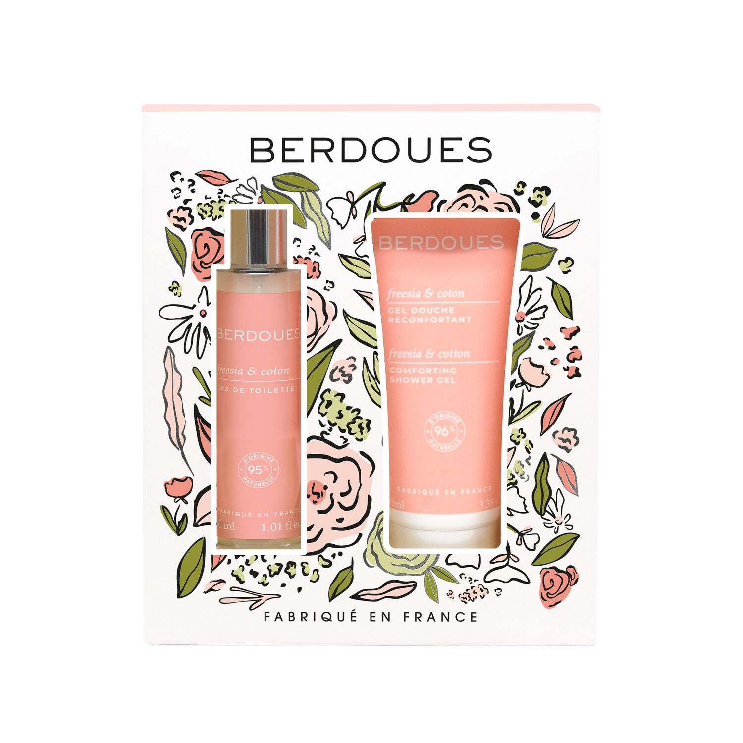 Freesia & Coton - Coffret Eau de Toilette 30 ml + Gel Douche 100 ml