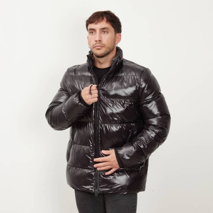 Abrigos Hombre de la marca GEOX  modelo M SILE BOMBER NEGRO