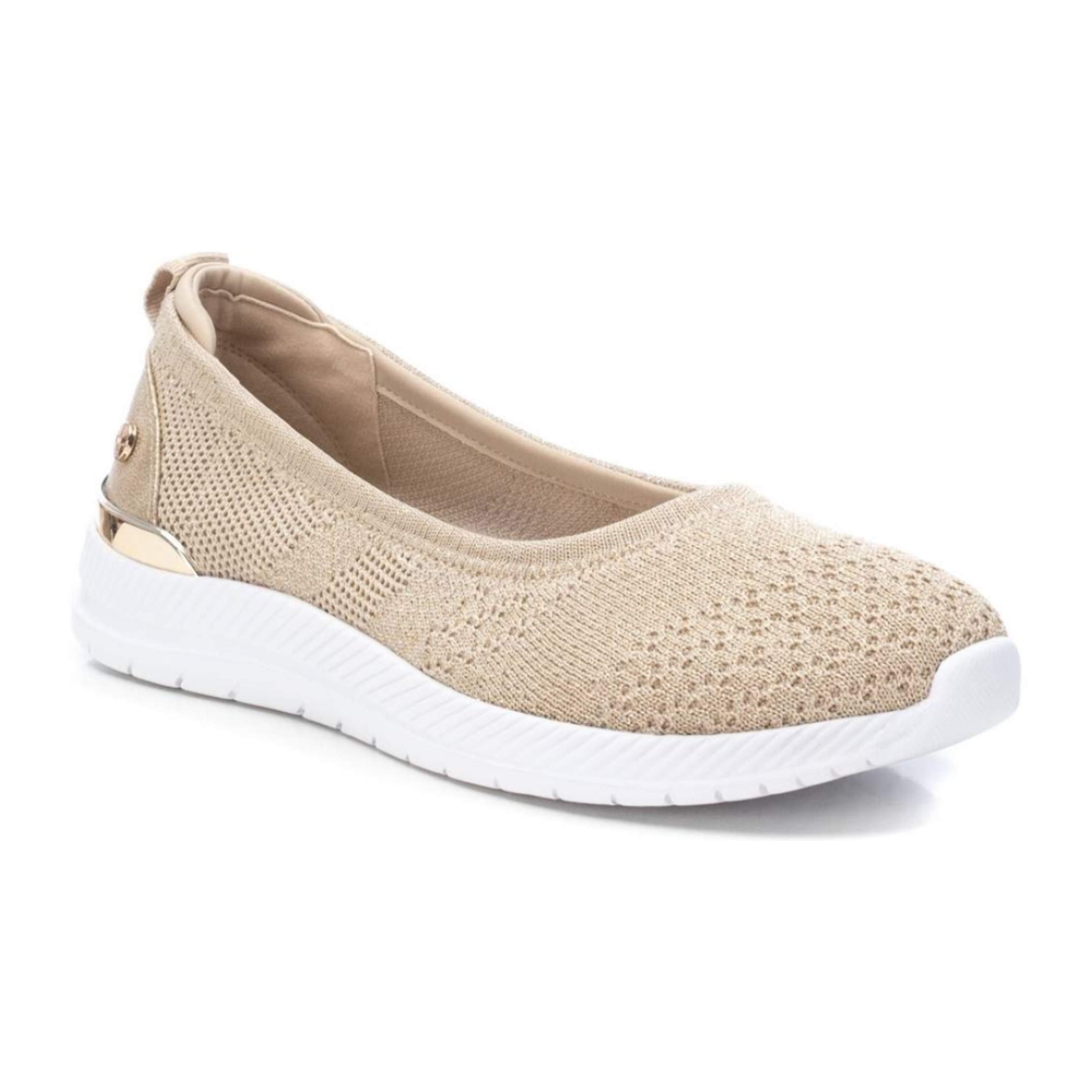 Zapatilla bailarina beige