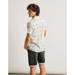 Camisa Manga Corta Blanco - Napis