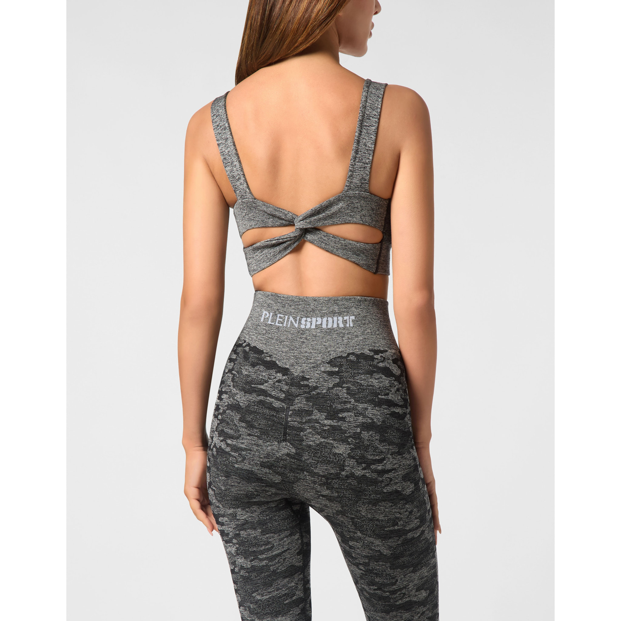 PLEIN SPORT Sports Bra LOGO