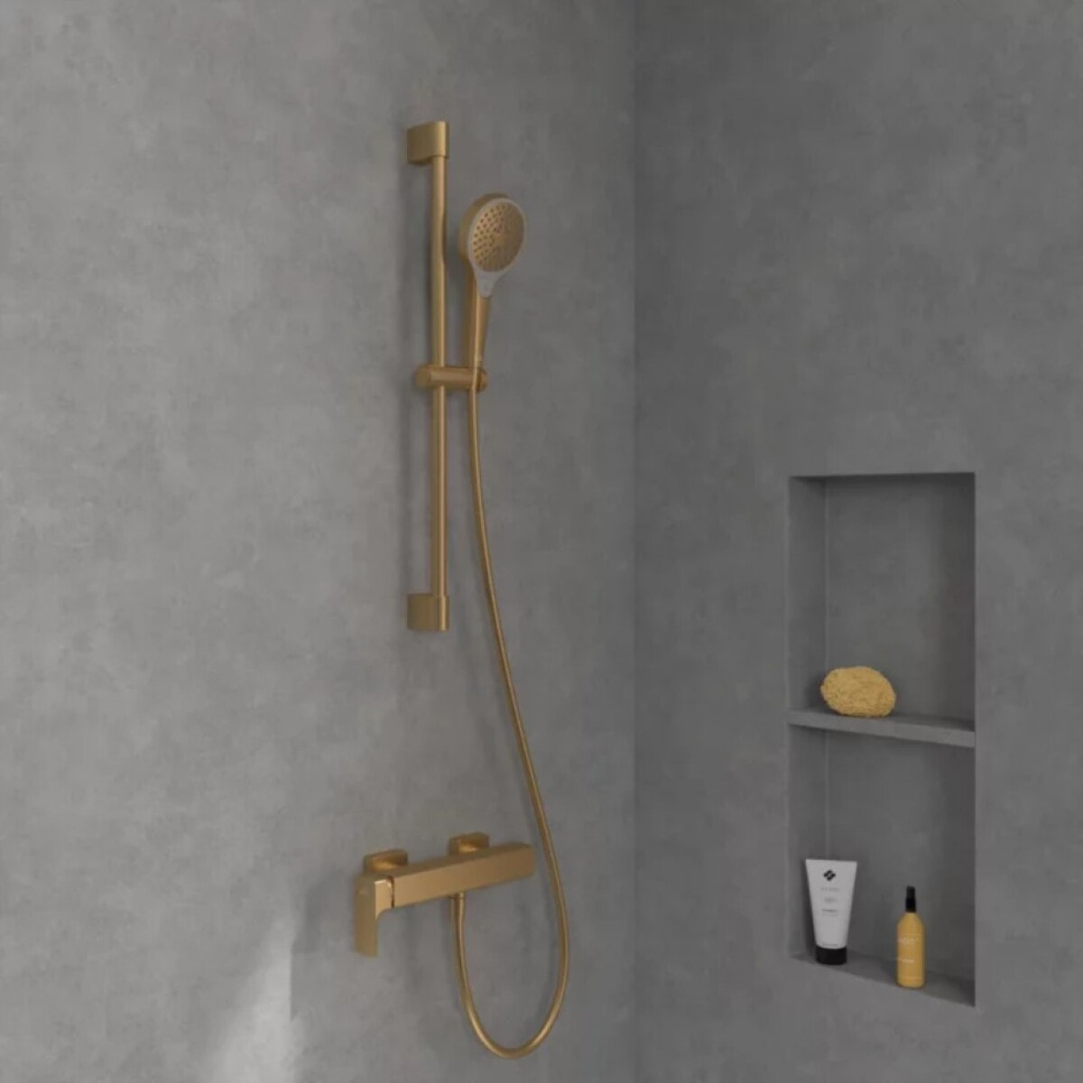 Mitigeur mécanique douche Subway 3.0 Brushed Gold