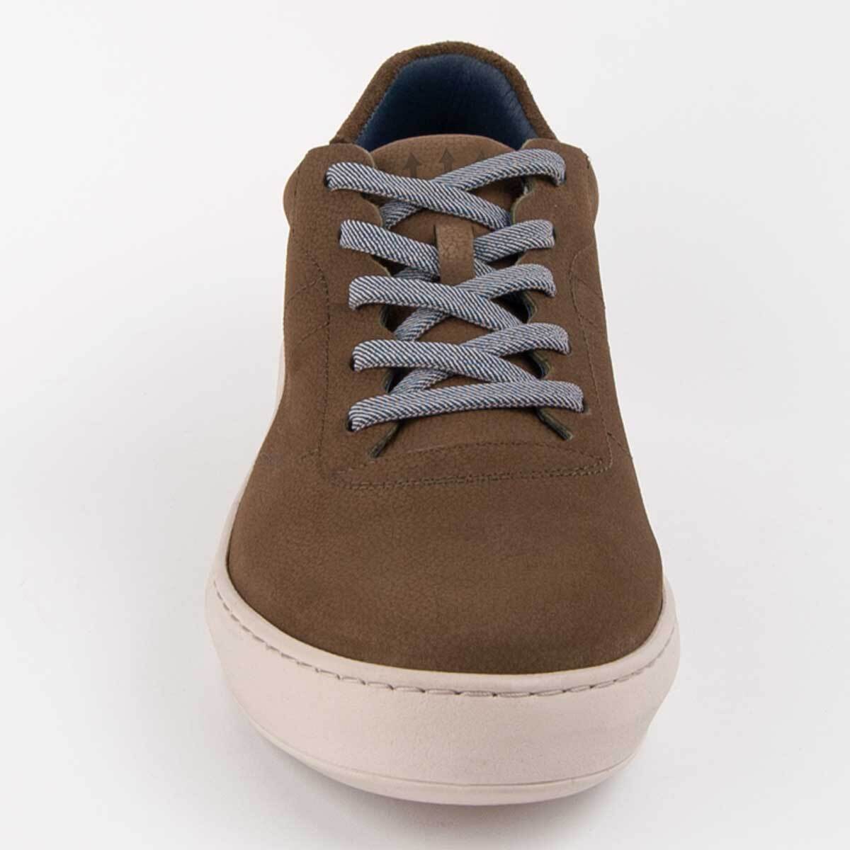 Sneaker De Piel - Verde