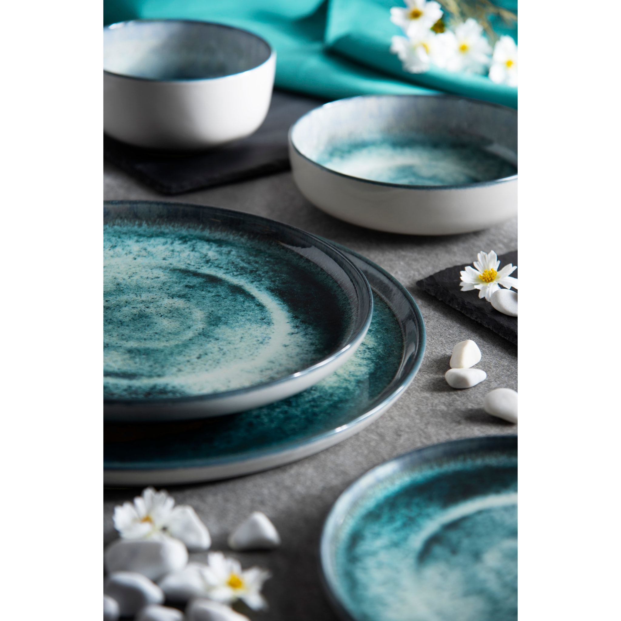 Set 6 coppette Excelsa – Atena, Ceramica Blu