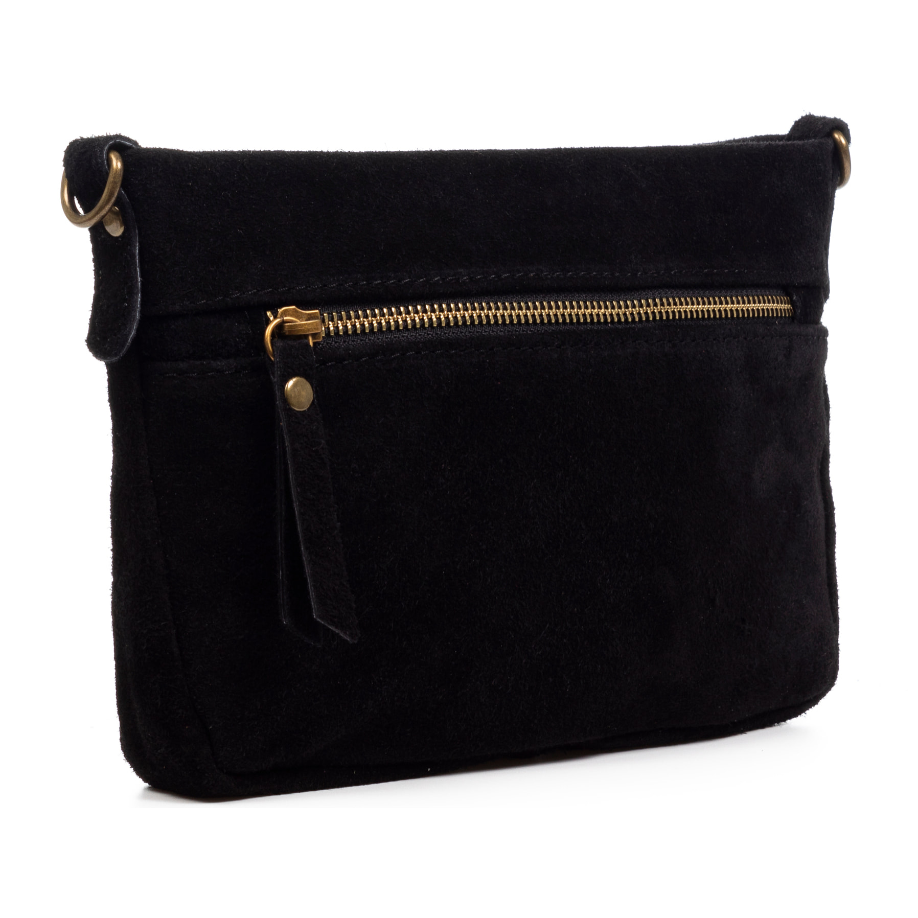 Borsa a tracolla Arre donna. Vera pelle scamosciata.