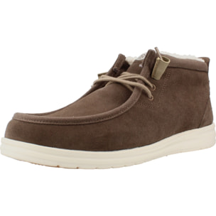 Botines Hombre de la marca HEY DUDE  modelo HD42052 WALLY MID GRIPR WARMTH MARRON