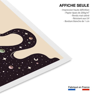 Affiche enfant envol cosmique  Affiche seule