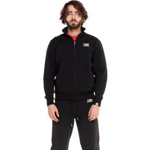 Leone Basic sin sudadera de hombre con cuello y cremallera