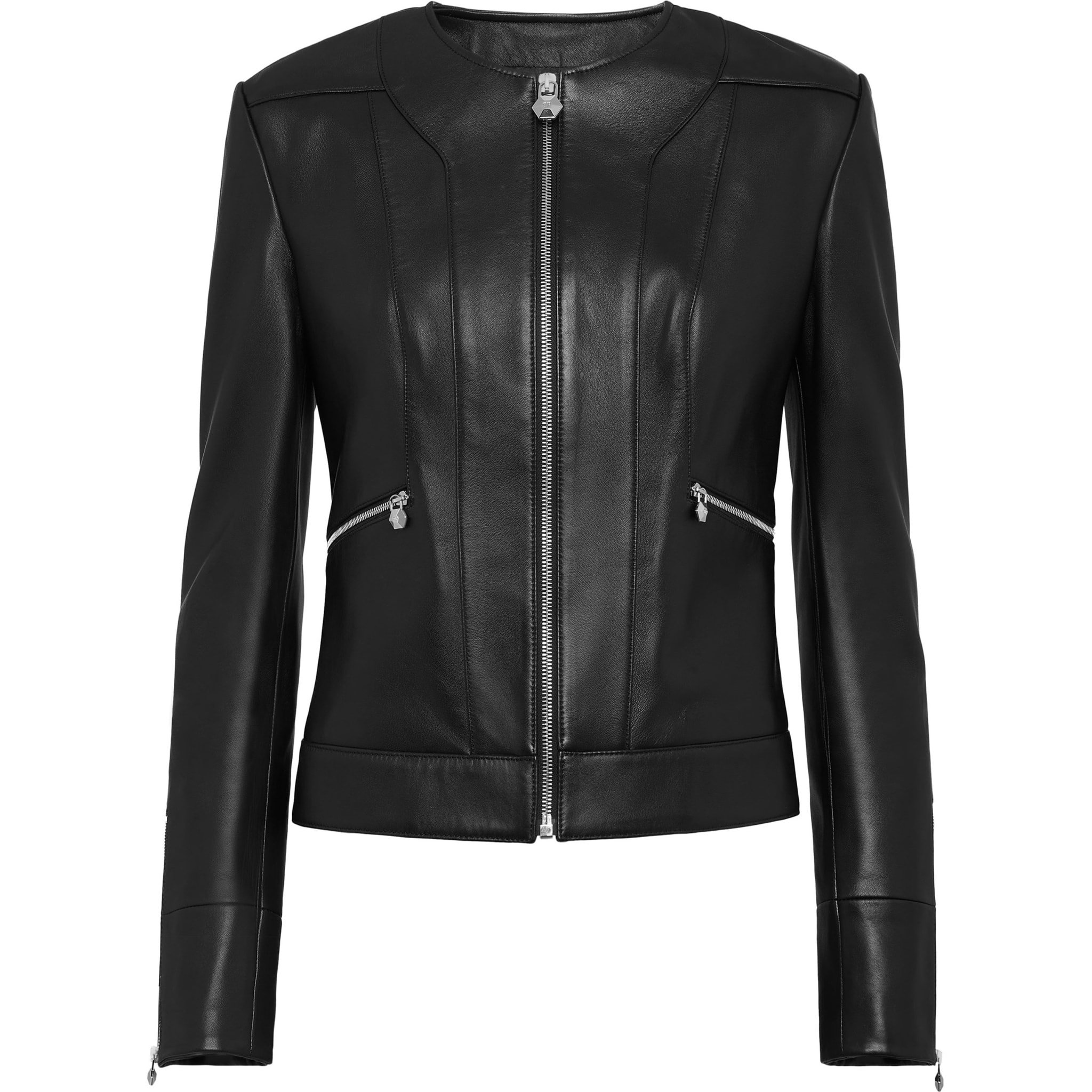 PHILIPP PLEIN Leather Biker