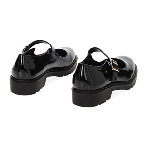 Ballerine nere in vernice