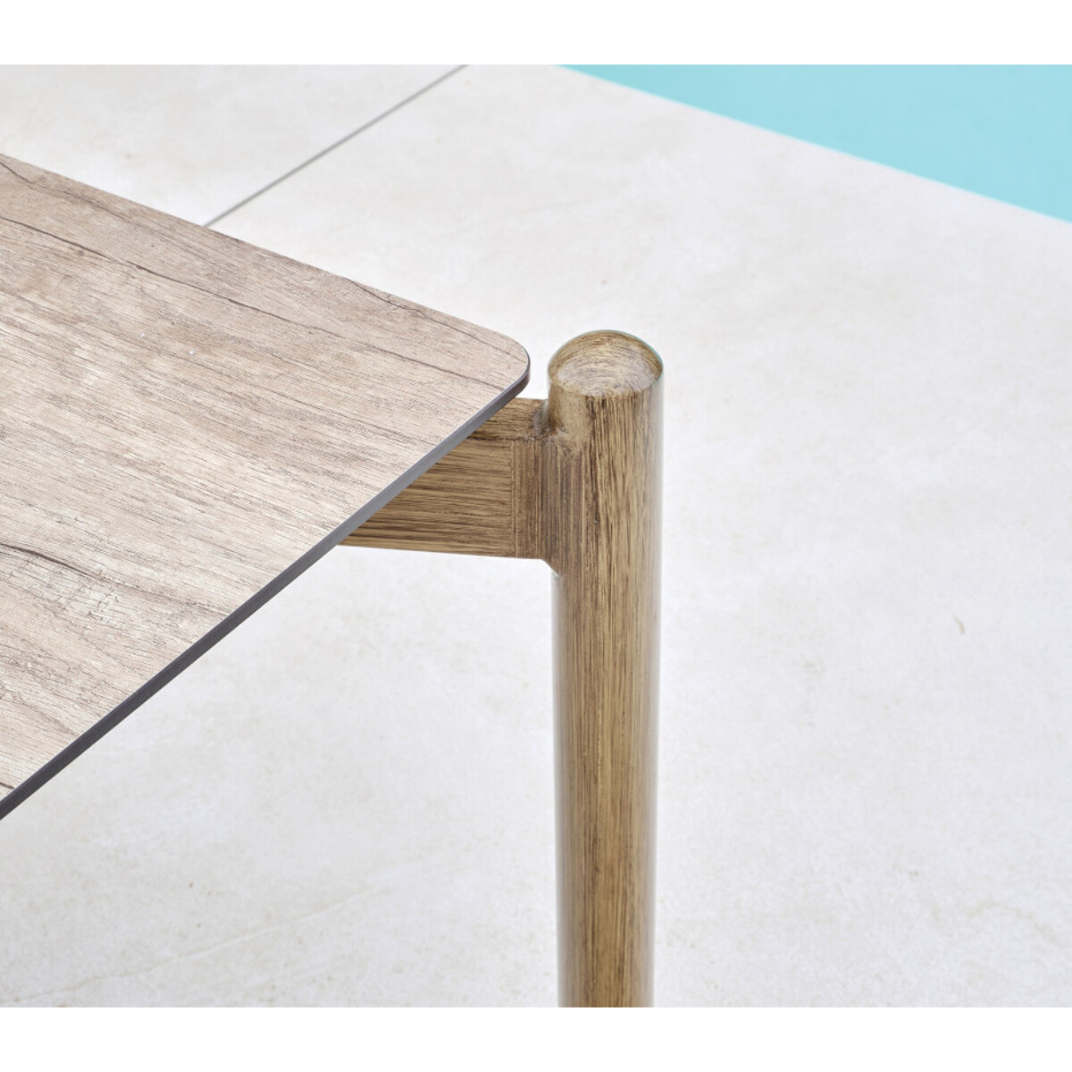 Salon de jardin en aluminium - 5 places - PALAWAN