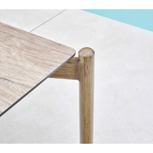 Salon de jardin en aluminium - 5 places - PALAWAN