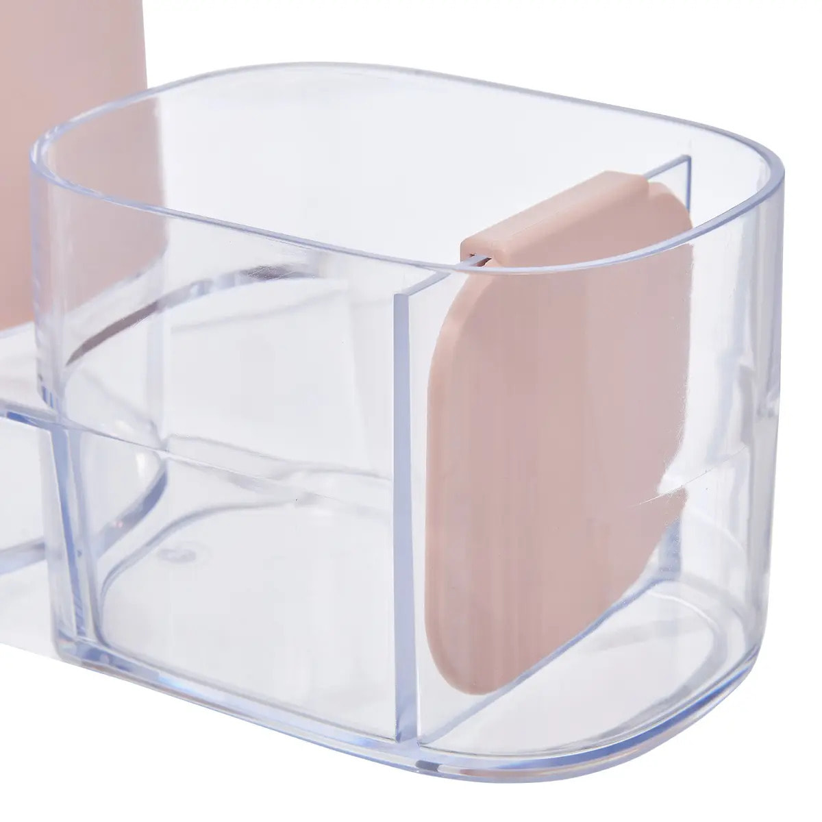 Distributeur de savon Poly rectangulaire 540ml rose