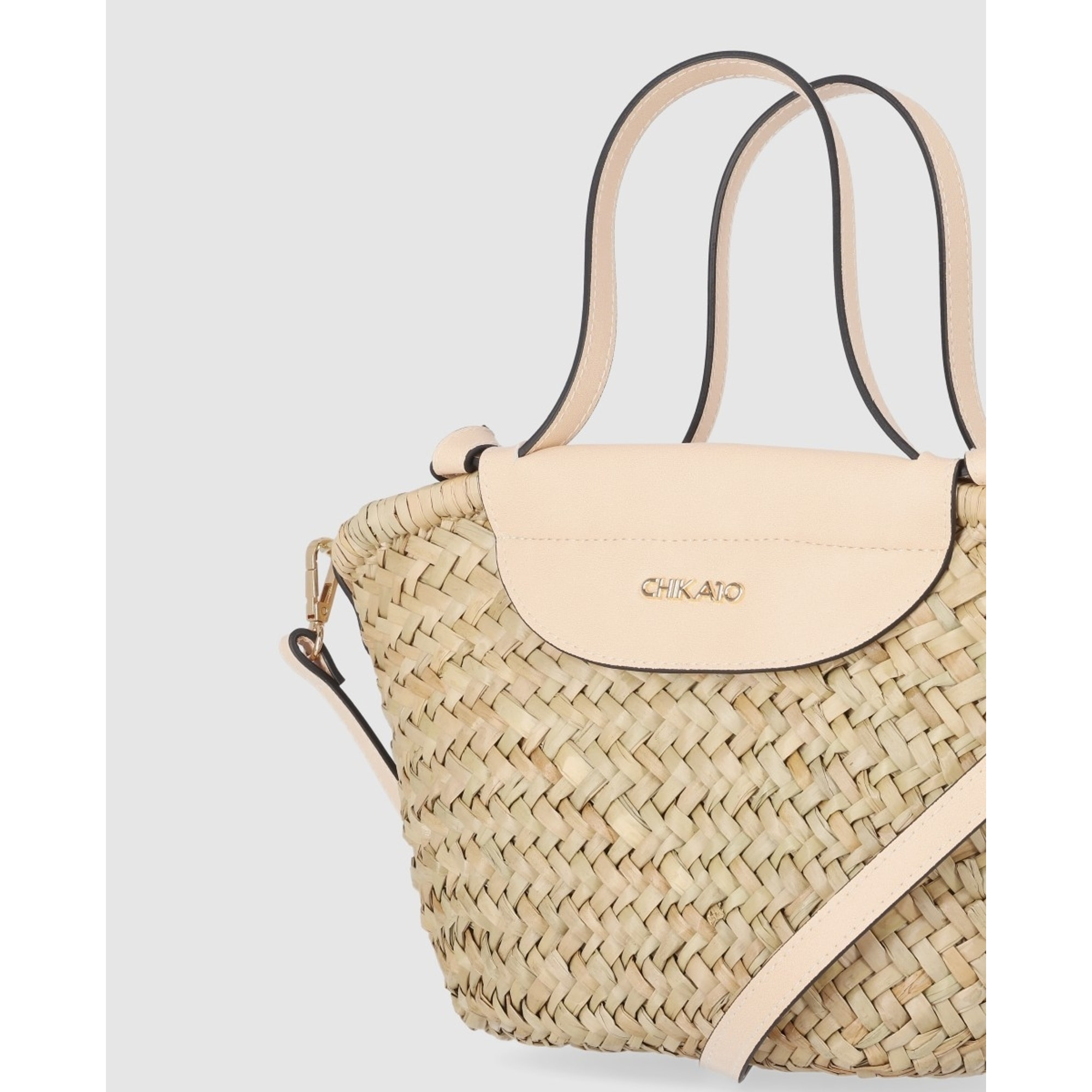 Bolso - Beig - Medida: 35 cm x 22 cm x 8 cm