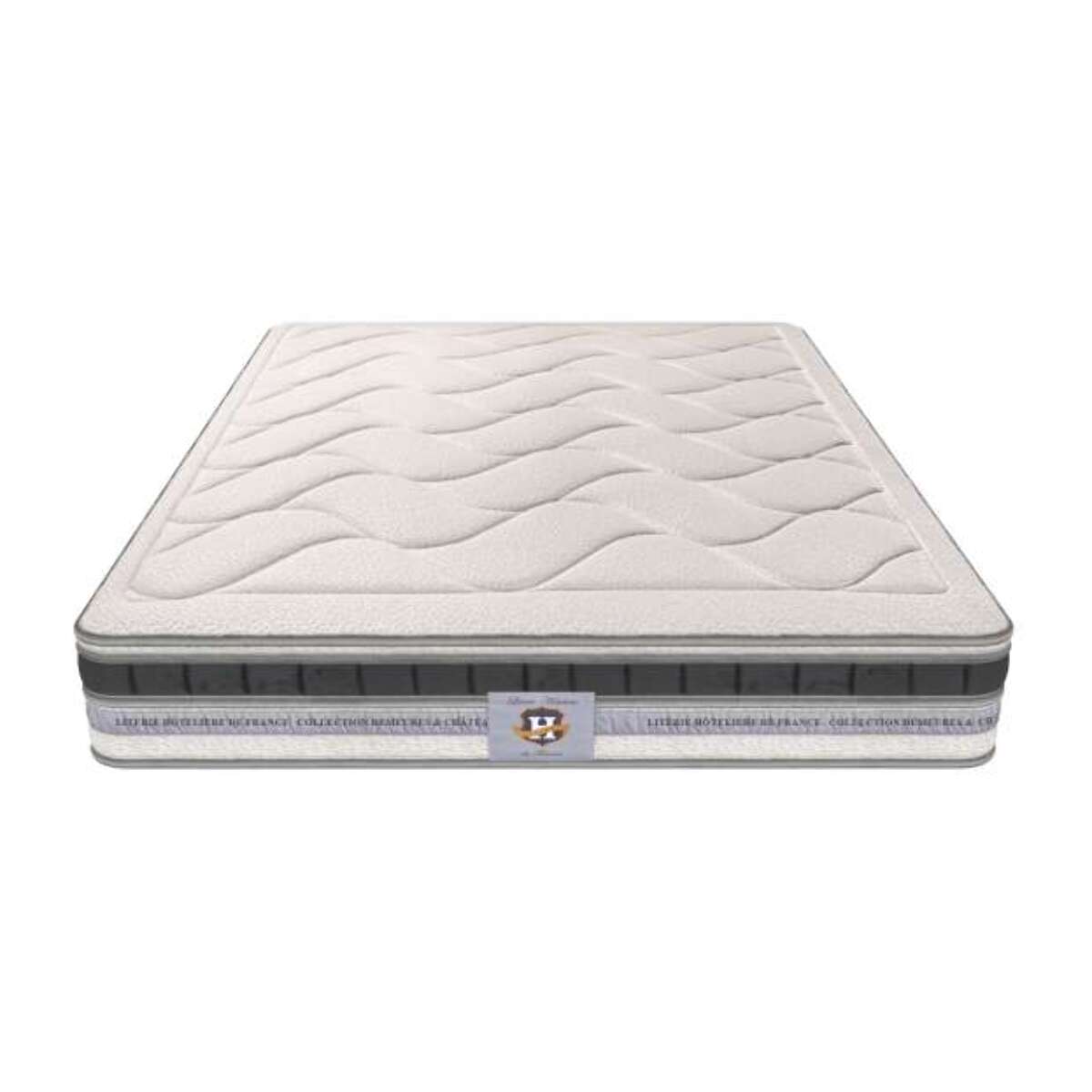 ENSEMBLE Cheverny - Matelas 2 places + 1 Sommier