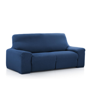 Funda de Sofá Elástica 3 plazas relax Vera Azul Nordic-Home