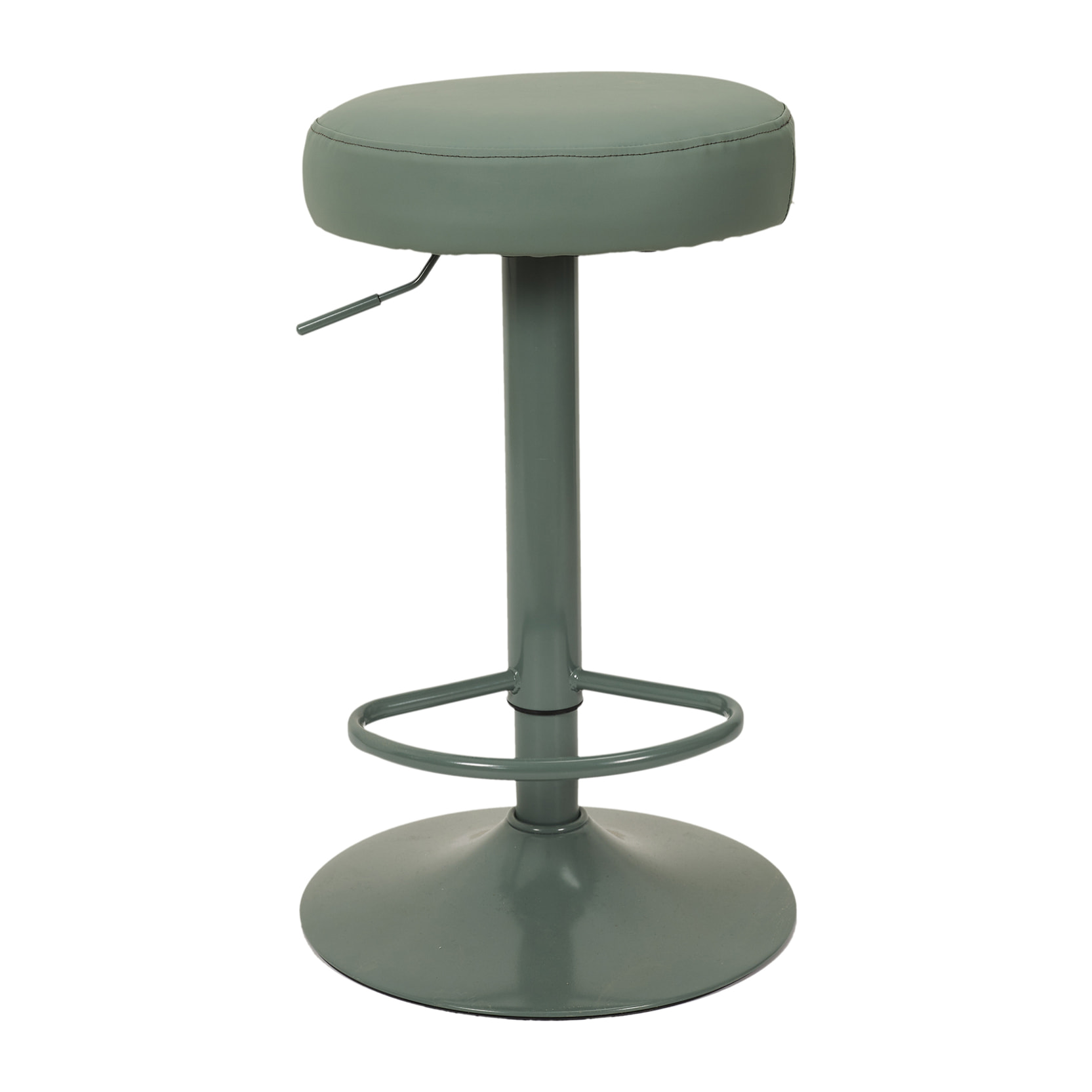 Tabouret De Bar Reglable Mumford Vert - Lot De 2