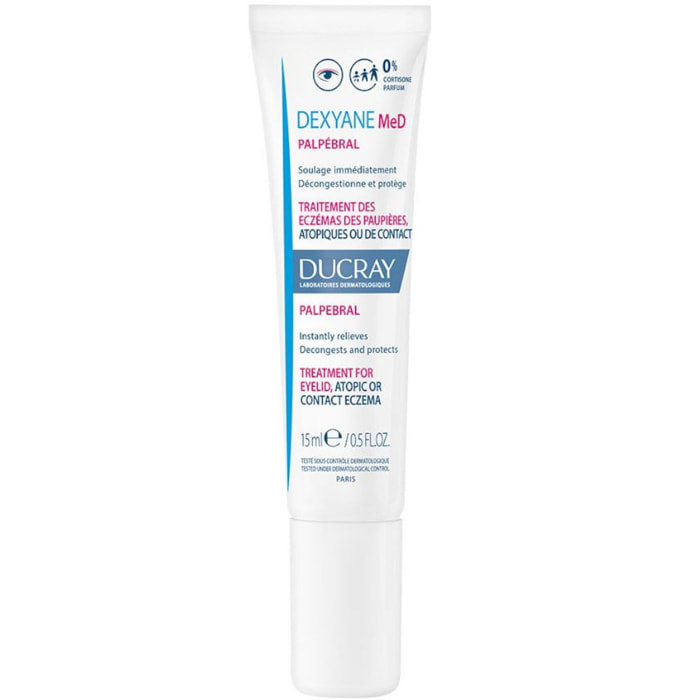 Dexyane MeD Palpébral - Crème Traitement Eczémas des Paupières 15 ml