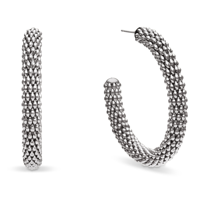 Pendientes Aro Disco Acero