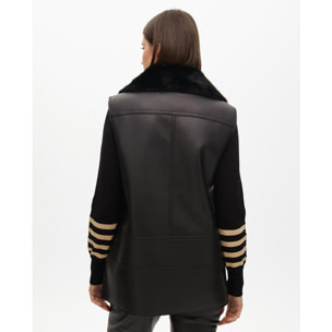 Gilet midi reversibile