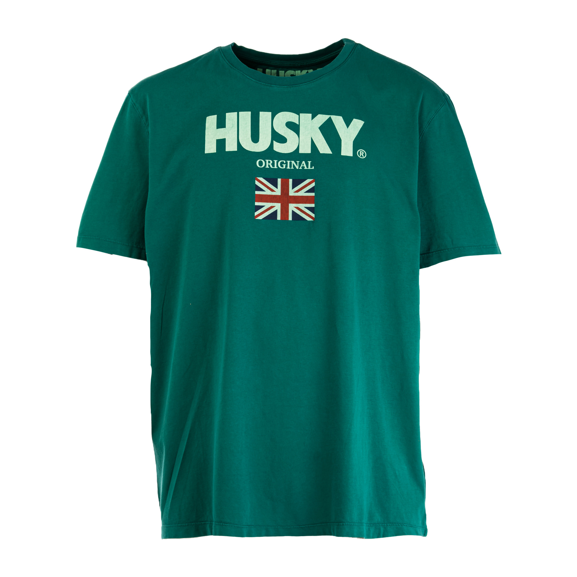 HUSKY t-shirt uomo evergreen