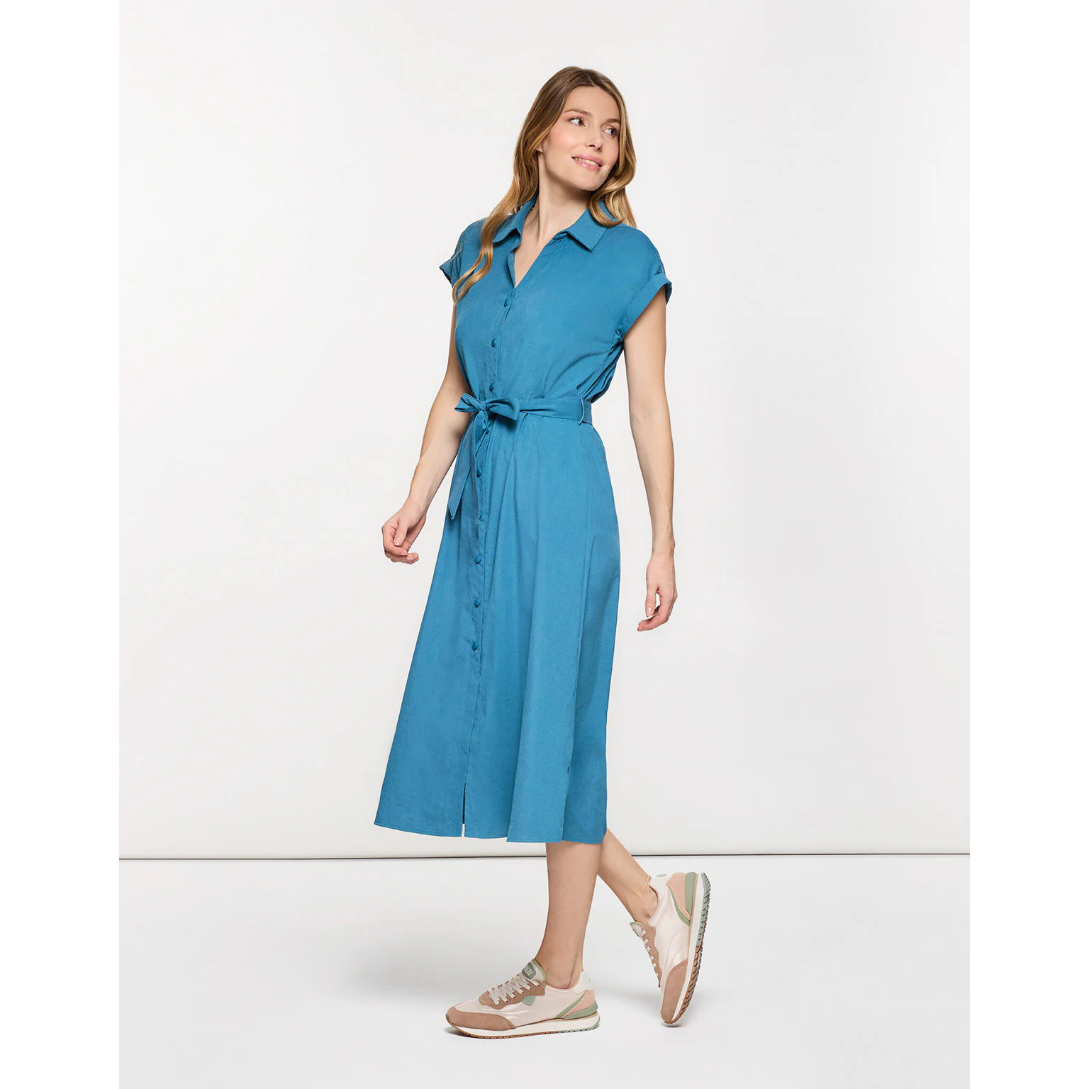 Vestido Midi Turquesa - Veronique II