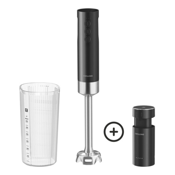 Mixeur plongeant sans fil, Kit de démarrage avec batterie