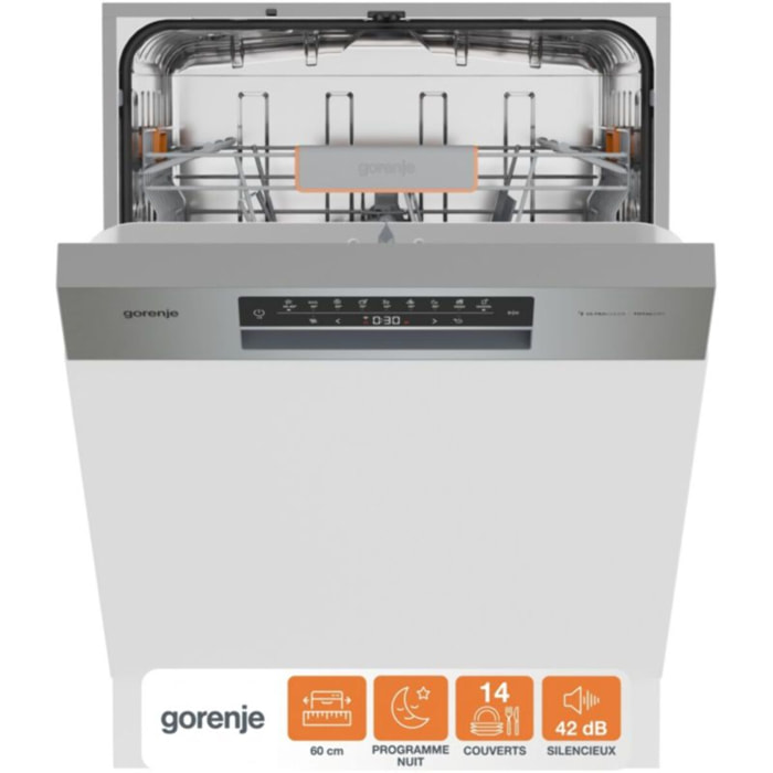 Lave vaisselle encastrable GORENJE GI672B90X