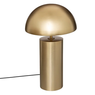 Lampe "Champi" en métal H50cm doré